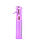 purple chrome continuous spray mist bottle 10oz