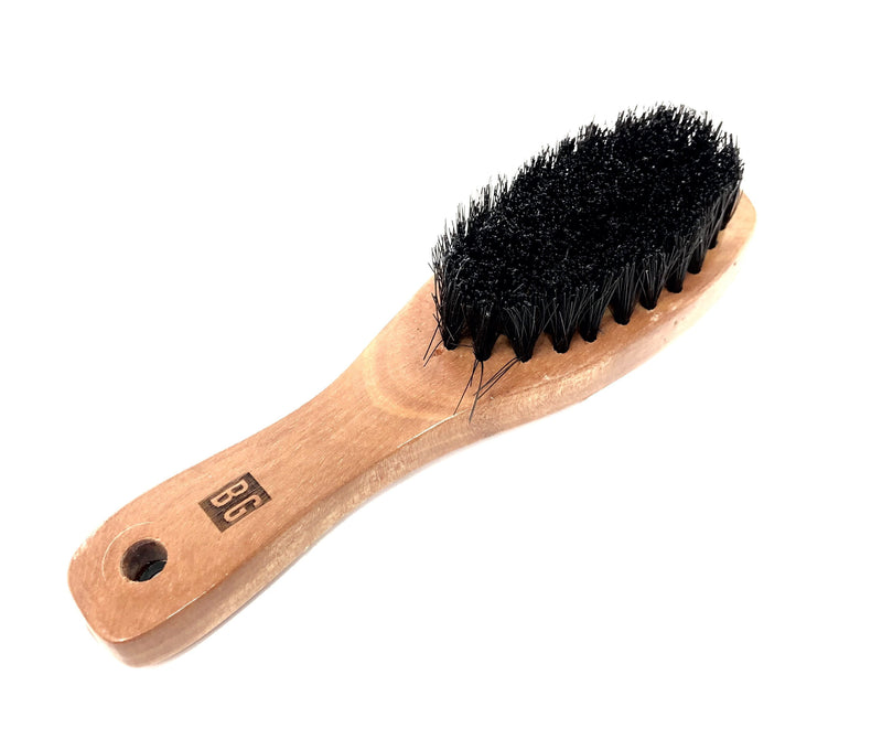 Barbergeeks wood hair brush.