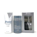 Xfusion hair fiber combo includes : fibers/pump/holding spray