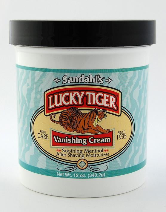 Lucky Tiger Menthol Mint Vanishing Cream 12oz