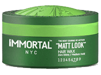 Immortal NYC Matt Look Hair Wax