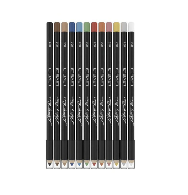 L3VEL3™ Color Liner Pencils – 12 Pc
