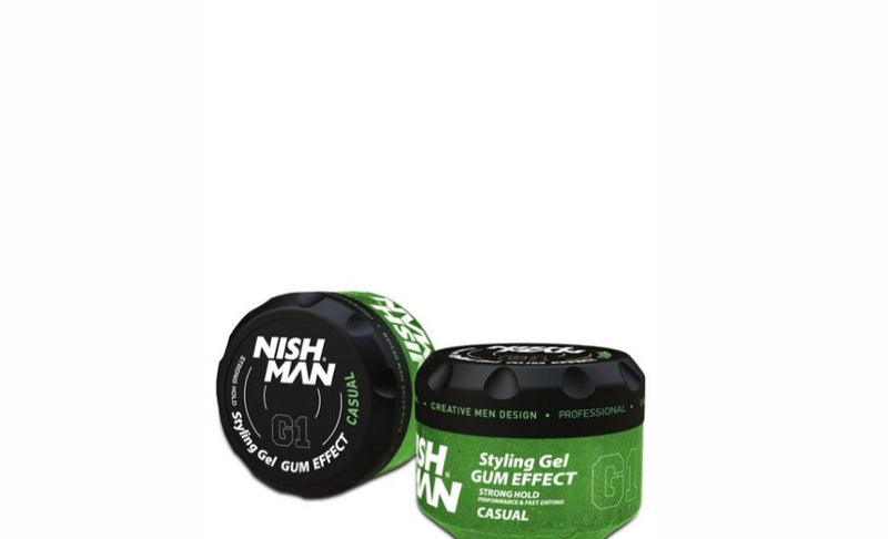 NISHMAN Styling Gel Gum Effect strong hold Casual 300 ml