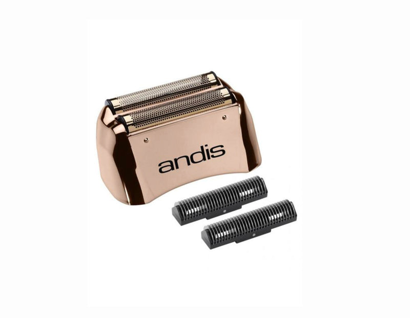 Andis ProFoil shaver replacement cutters and foil – Copper