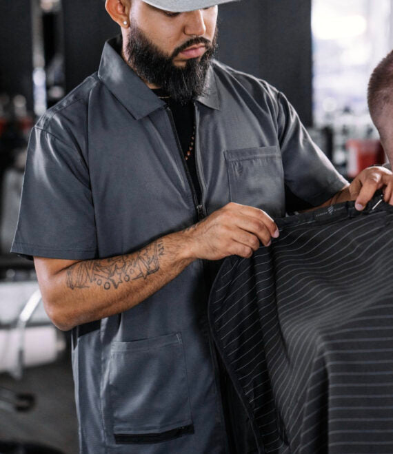 Barber Strong Barber Jacket – Gray