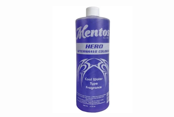 Mentos Hero After Shave Cologne Cool Water 32 oz