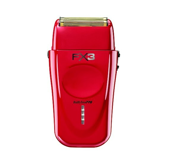 BabylissPRO Red FX3 Cordless Double Foil Shaver FXX3S