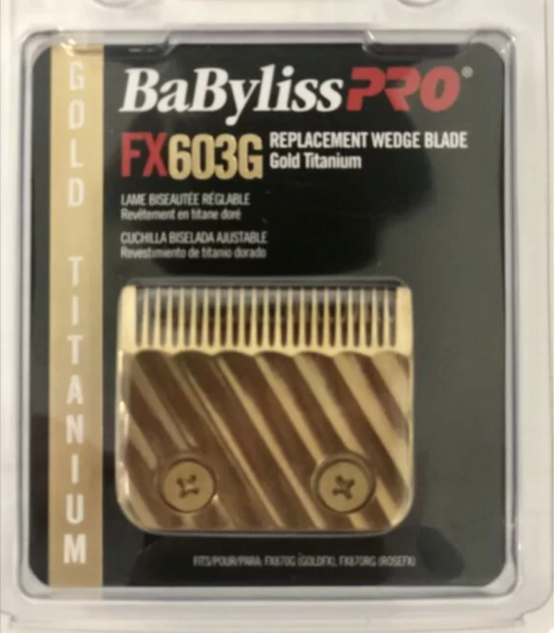 BaBylissPRO Gold Wedge Replacement Clipper Blade FX603G