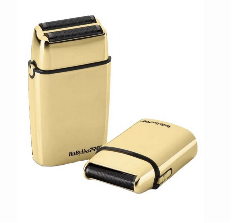 BaBylissPRO LimitedFX Collection Gold & Black Double & Single Foil Shaver Duo FXFSHOLPK2GB