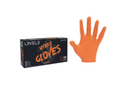 L3VEL3™ PROFESSIONAL NITRILE GLOVES 100ct – ORANGE