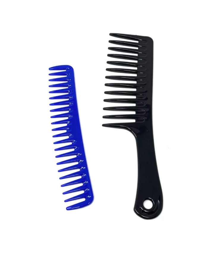 Looks Shampoo Comb & Wide Teeth Comb set