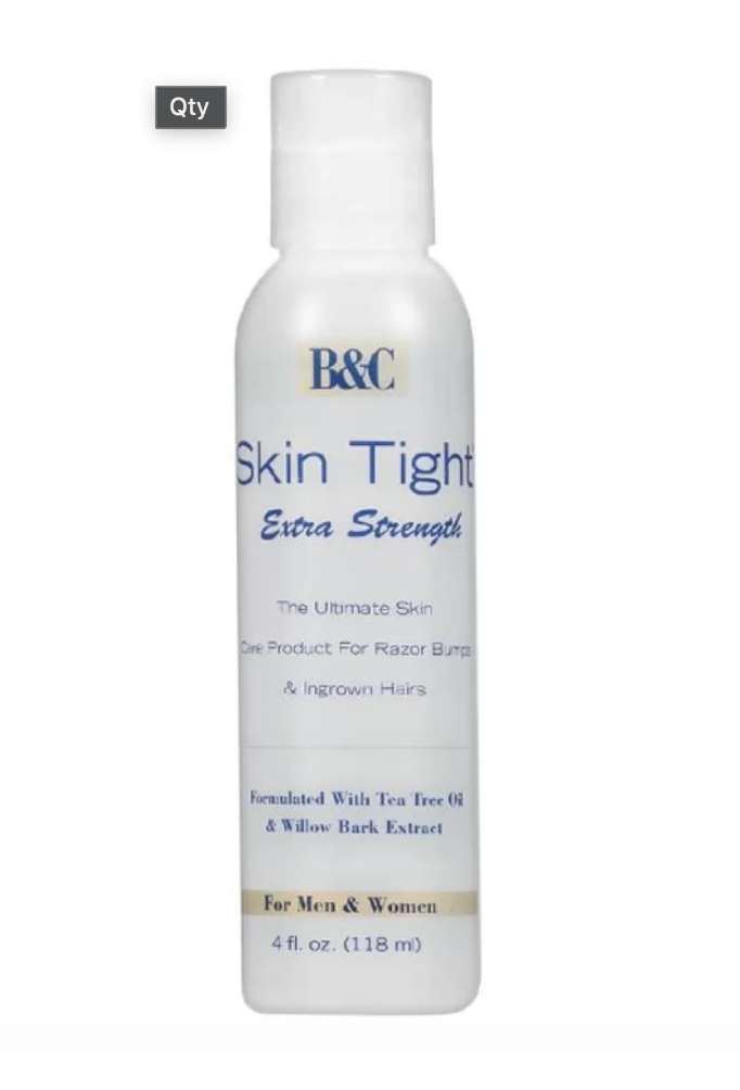 B&C Skin Tight Extra Strength bumps & ingrown Treatment 4oz