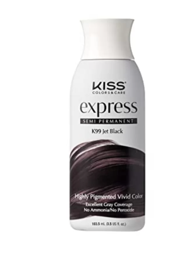 Kiss Express semi-permanent Color K99 Jet Black