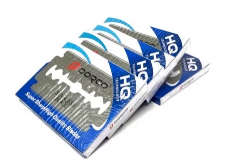 Dorco ST300 Blue Double Edge Razor Blades 500ct 5pack