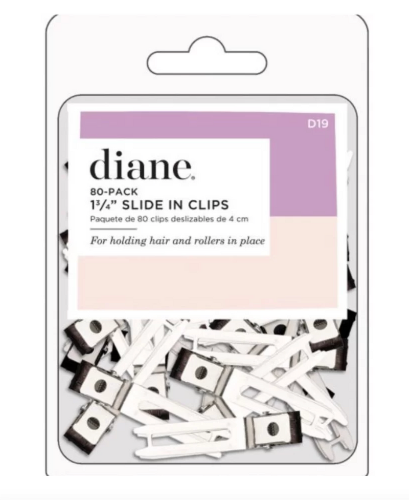 Diane Slide In Clips 1-3/4″ Silver – 80 Pack