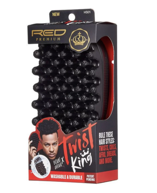 Red Premium Twist King Brush – BowWow X HS01