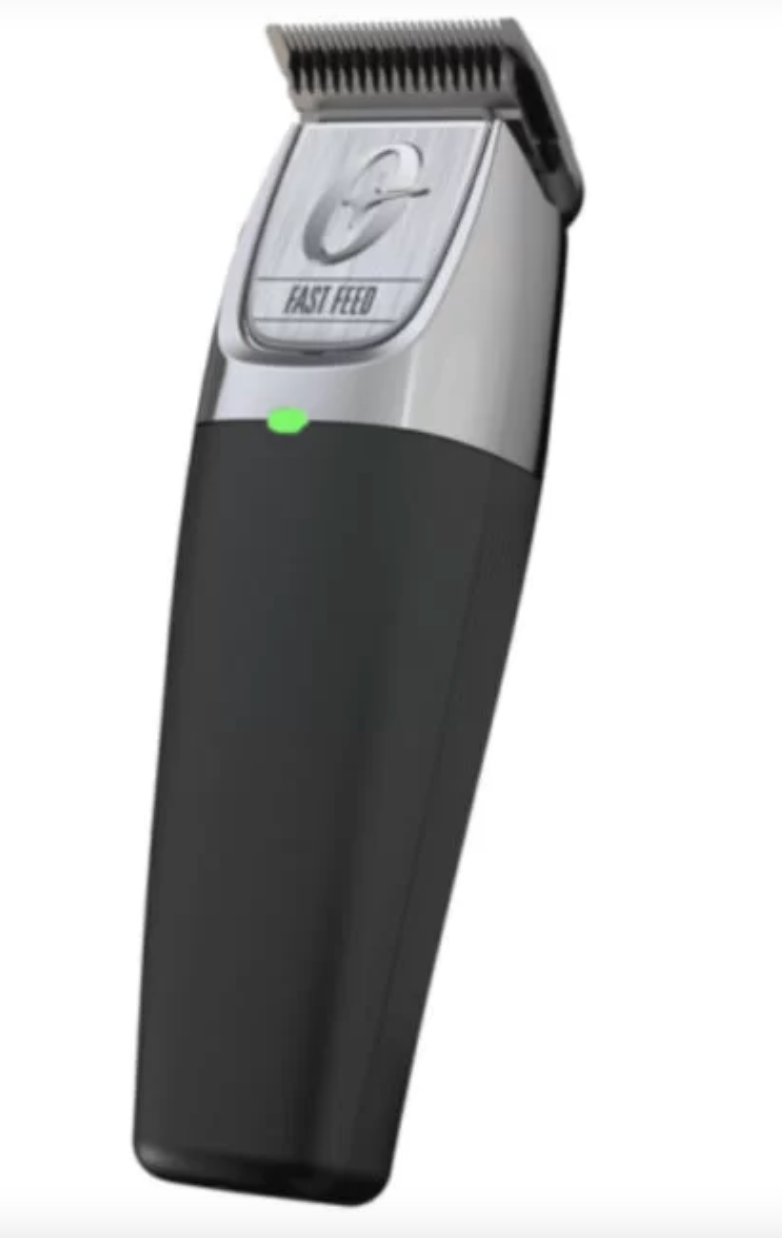Oster Fast Feed Cordless Clipper – Black/Silver