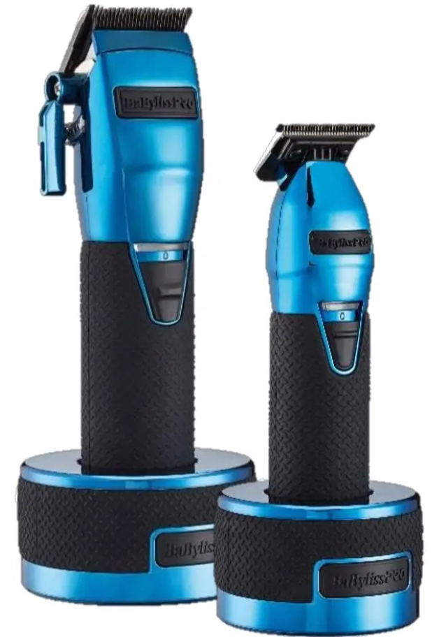 Babylisspro Limited FX BOOST+ Blue Clipper & Trimmer Combo