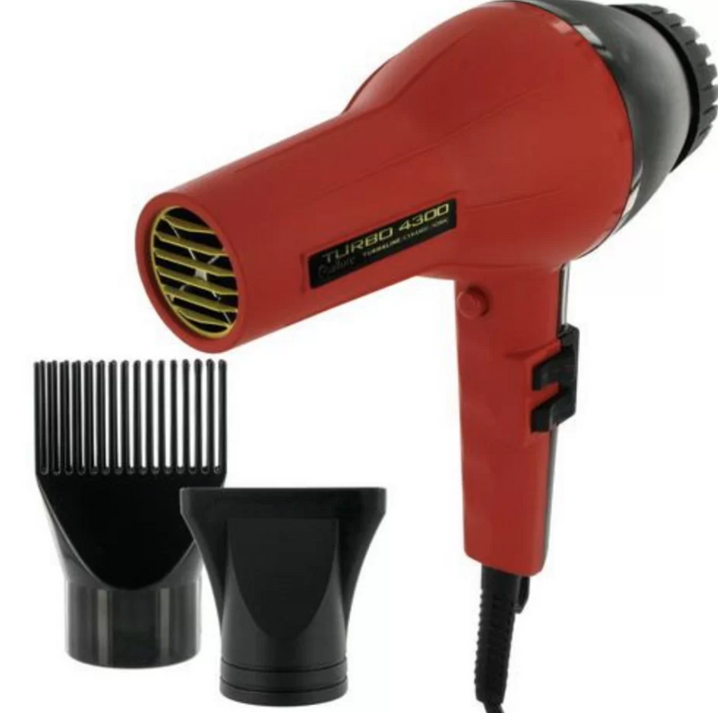 Allure Turbo Power Red and Black Hair Dryer 4300
