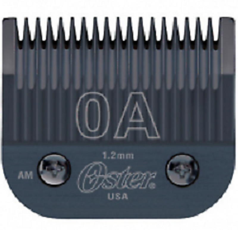 Oster Detachable Clipper Blades – Black Diamox High Carbon Steel – Compatible With Andis – multiple sizes
