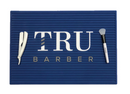 TRUbarber Barber Station Mat 19''x 13'' Multiple Colors