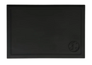 Irving barber co. station mat 19'' x 13'' colored logos multi colors