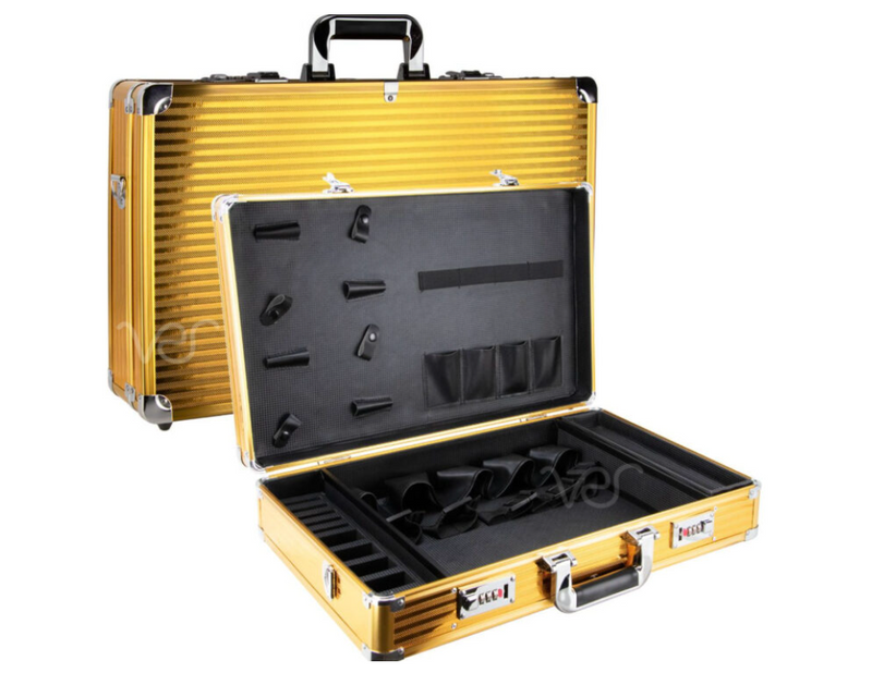 Ver Beauty Barber Case – All Gold