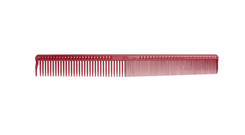JRLprofessional Cutting Comb 9.3″ – J307 red
