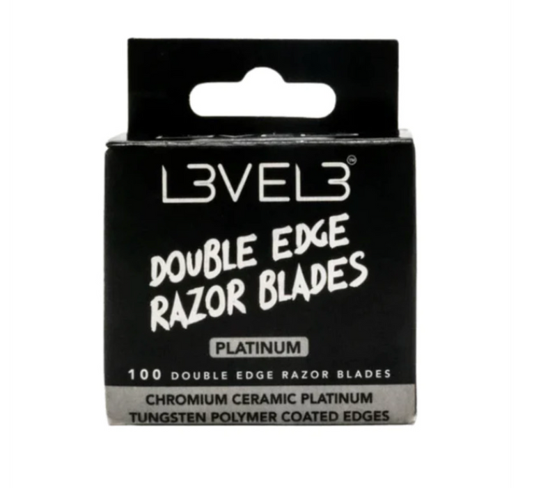 L3VEL3 Double Edge Razor Blades 100ct