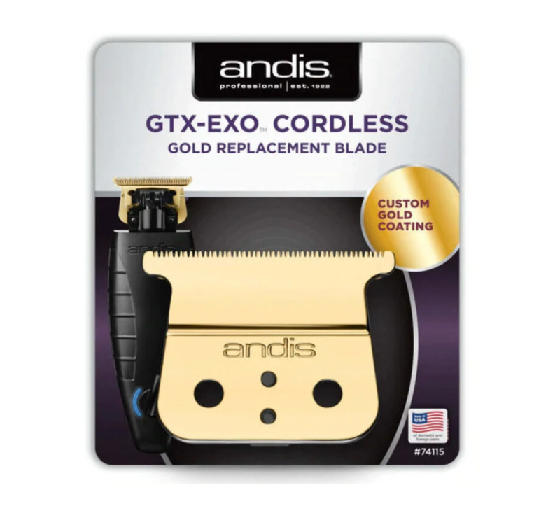 Andis GTX-EXO Cordless Replacement Blade Gold
