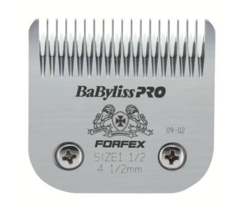 Babylisspro FORFEX 6015 High Carbon Steel Ceramic Replacement Blade #1-1/2 5/32” 4mm – #FX6015W