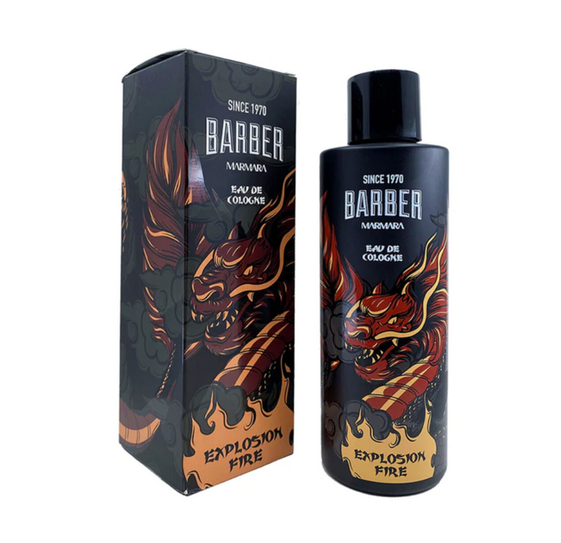 Marmara Barber Aftershave Cologne Explosion Fire 500ml – Limited