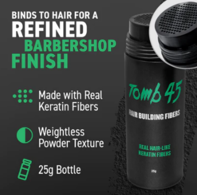 Tomb45 Hair Building Fibers 25g – 3 colors available