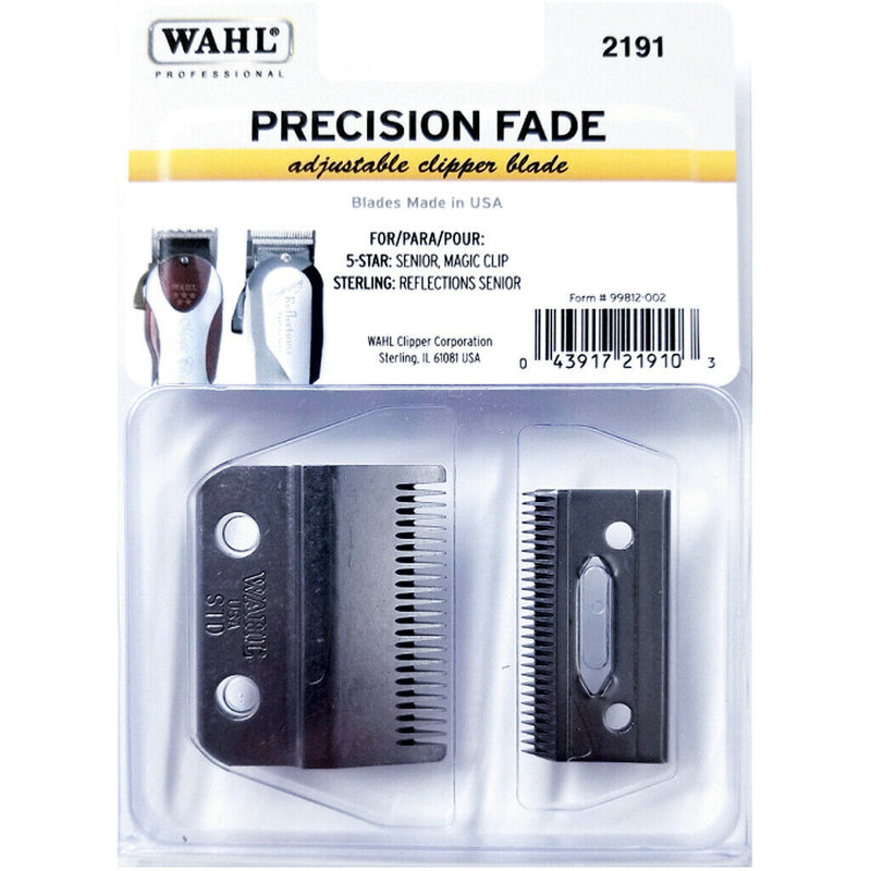 Wahl precision fade adjustable clipper replacement blade 2191