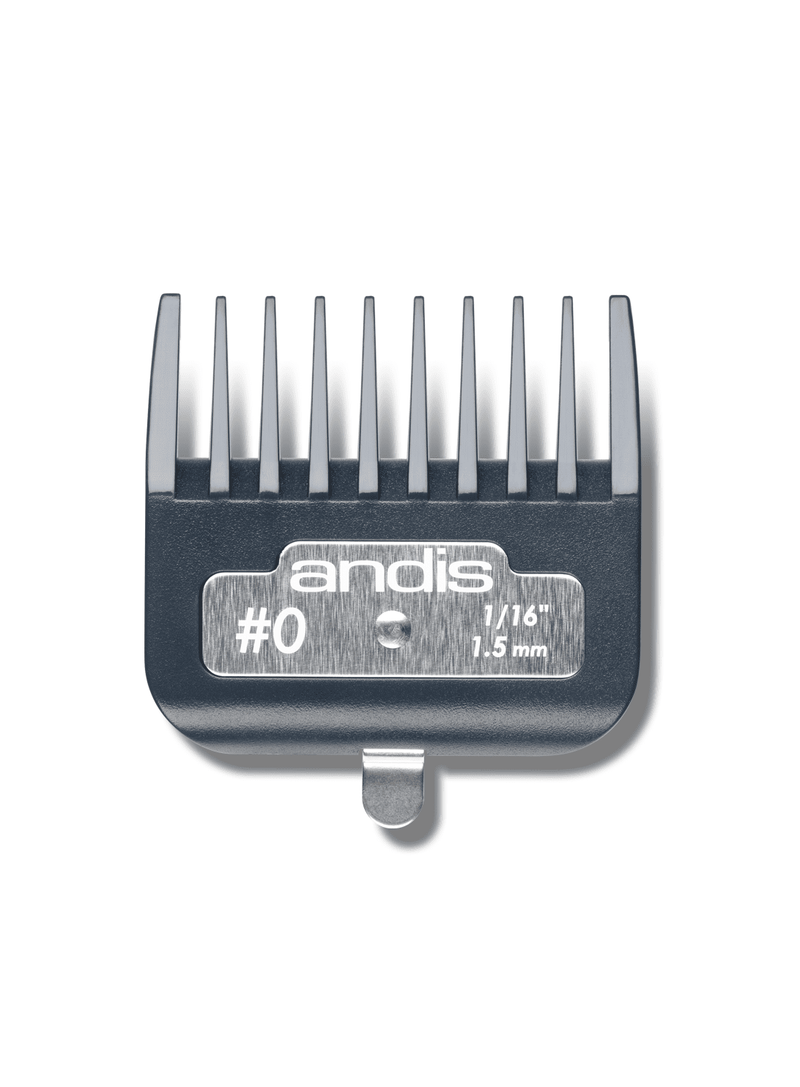 Andis Master Premium Metal Clip Comb size