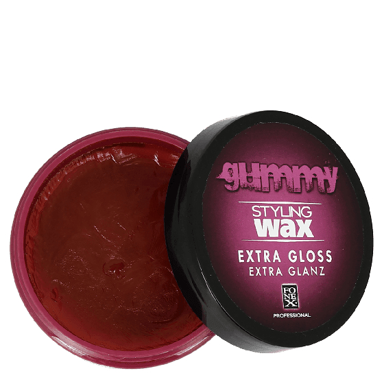 Gummy extra gloss styling hair wax - purple 