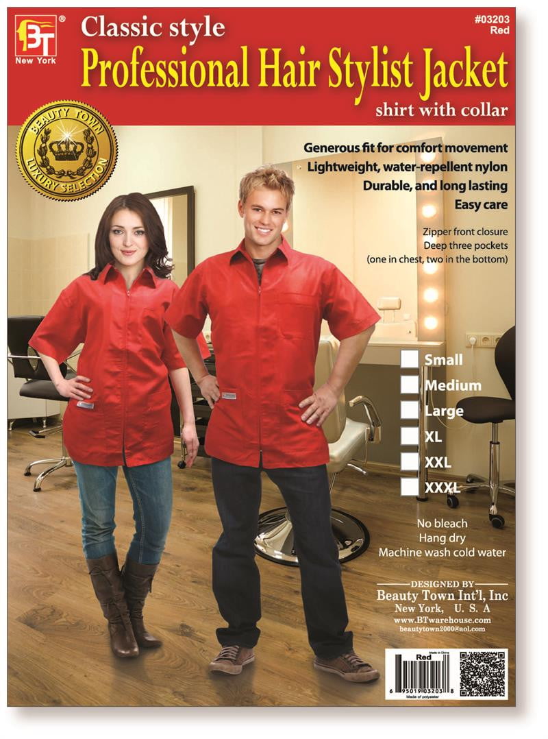 Beauty Town Professional red Jacket [6 sizes]