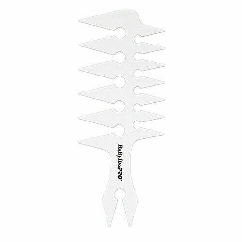 BaBylissPRO barberology wide tooth styling comb.